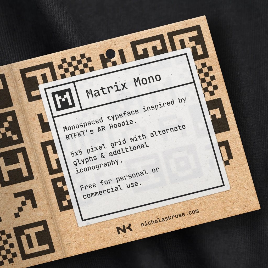 Matrix Mono Project Card